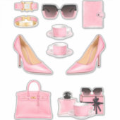 Sticker Boss Lady Découvre Sticker Bossy Rose (Devant)