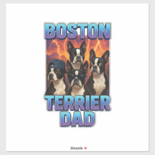 Sticker Boston Terrier