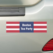 Sticker botte à thé Boston (En voiture)