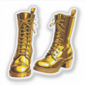 Sticker Botte d'or (Devant)