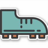 Sticker bottes de football (Devant)