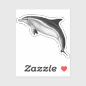 STICKER BOTTLENOSE DOLPHIN (Feuille)