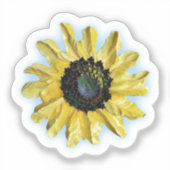 Sticker Bouche de tournesol (Recto)