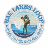 Sticker Boucle Rae Lakes (C) (Devant)