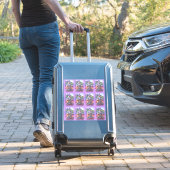 Sticker bouddhas d'aura violette (Valise Insitu)