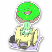 Sticker Bouffée De Café (Devant)