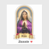 Sticker Bougie de prière Saint Fani Willis (Feuille)