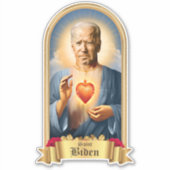Sticker Bougie de prière Saint Joe Biden (Devant)