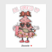 Sticker Bougie Fir Life, Bougie Xmas Tree (Feuille)