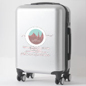 Sticker Boulangerie de logo de la Pop de gâteau Autocollan (Sur valise)