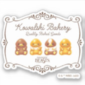 Sticker Boulangerie Kowalski - Bichons pour bébés (Devant)