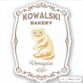 Sticker Boulangerie Kowalski - Demiguise (Devant)