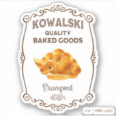 Sticker Boulangerie Kowalski - Erumpent (Devant)