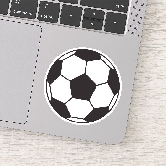 Sticker Boule de football (Détail)