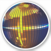 Sticker Boule Disco (Devant)