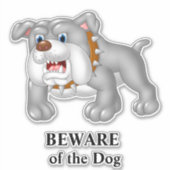 Sticker Bouledogue (Devant)
