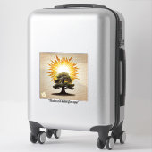 Sticker "Boulon de foudre" (Sur valise)