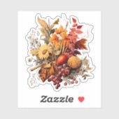 Sticker Bouquet d'automne (Feuille)