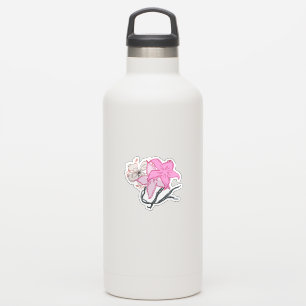 Sticker Bouquet de fleurs esquissées roses