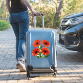 Sticker Bouquet de gerbera rouge vif (Valise Insitu)