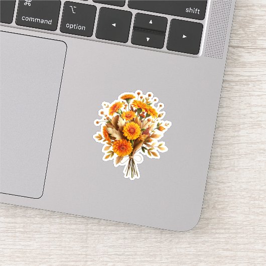 Sticker Bouquet floral d'automne (Détail)