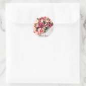 Sticker Bouquet rose (Sac)