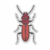 Sticker Bousier rouge (Devant)