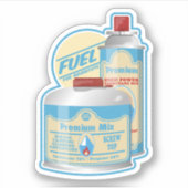 Sticker Boutane de propane du camp Stove (Devant)