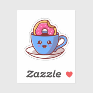 Sticker Bouteille De Café