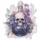 Sticker BOUTEILLE DE POTION [1 violet] (Devant)