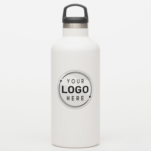 Sticker Bouteille d'eau de marque de l'entreprise Clear (Gourde)