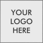 Sticker Bouteille d'eau du logo de l'entreprise personnali (Devant)