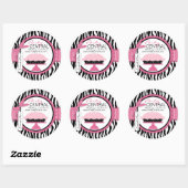 Sticker Boutique Chic Pie Business (Feuille)