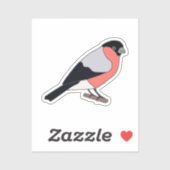 Sticker Bouvreuil (Feuille)