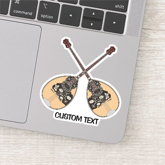 Sticker Bouzouki (Détail)