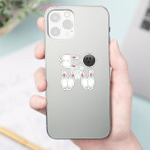 Sticker Bowling Ball et Bowling Pins (Téléphone)