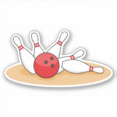 Sticker Bowling Ball Stritles (Devant)