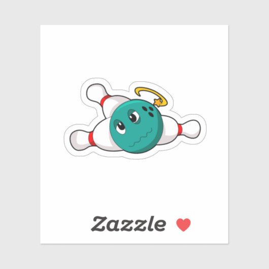 Sticker Bowling Bowling Bowling Bowling (Feuille)