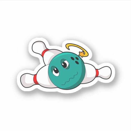 Sticker Bowling Bowling Bowling Bowling (Devant)