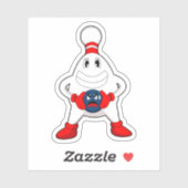 Sticker Bowling Bowling pin Bowling Bowling (Feuille)