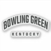 Sticker Bowling Green Kentucky KY (Devant)