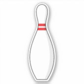 Sticker Bowling Skittle (Devant)