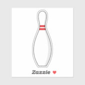 Sticker Bowling Skittle (Feuille)