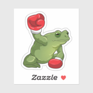 Sticker Boxer Boxing Gloves