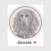 Sticker Boykin Peinture Espagnole - Cute Original Chien Ar (Feuille)
