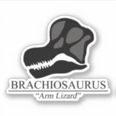 Sticker Brachiosaurus (Devant)