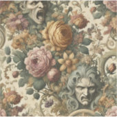 Sticker Brain Fog – Gothic Floral  (Devant)