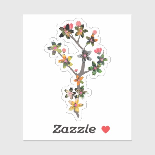 Sticker Branches of Insects (Feuille)