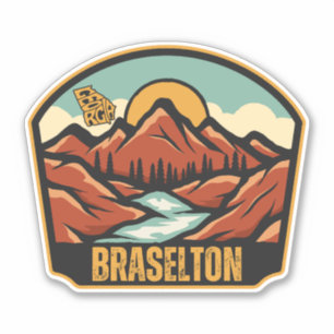 Sticker Braselton, Géorgie