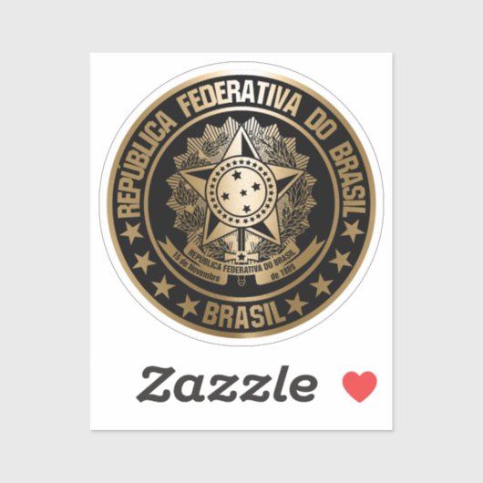 Sticker Brasil (Feuille)